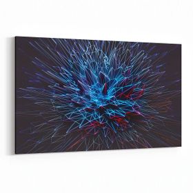 Olla 10396Y Abstract Görsel Yatay 30x20 cm Kanvas Tablo