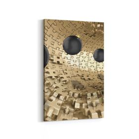 Olla 10427D Abstract Tünel Görsel Dikey 20x30 cm Kanvas Tablo