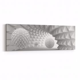 Olla 10429YI Abstract Tünel Görsel Yatay İnce 90x30 cm Kanvas Tablo