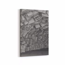 Olla 10440D Abstract Tünel Görsel Dikey 20x30 cm Kanvas Tablo