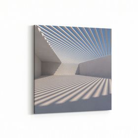 Olla 10441K Abstract Tünel Görsel Kare 25x25 cm Kanvas Tablo