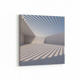 Olla 10441K Abstract Tünel Görsel Kare 25x25 cm Kanvas Tablo