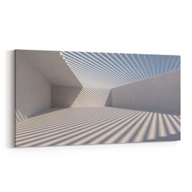 Olla 10441YD Abstract Tünel Görsel Yatay Dar 60x30 cm Kanvas Tablo