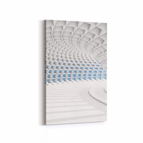 Olla 10443D Abstract Tünel Görsel Dikey 20x30 cm Kanvas Tablo