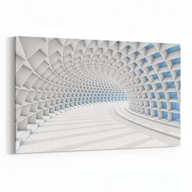 Olla 10443Y Abstract Tünel Görsel Yatay 30x20 cm Kanvas Tablo