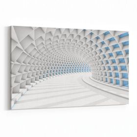 Olla 10443Y Abstract Tünel Görsel Yatay 30x20 cm Kanvas Tablo