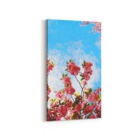 Olla 10468DD Ağaç Görseli Dikey Dar 30x60 cm Kanvas Tablo