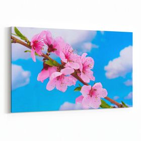 Olla 10469Y Ağaç Görseli Yatay 30x20 cm Kanvas Tablo