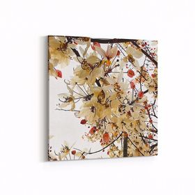 Olla 10482K Ağaç Görseli Kare 25x25 cm Kanvas Tablo