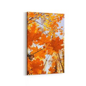 Olla 10524D Ağaç Görseli Dikey 20x30 cm Kanvas Tablo