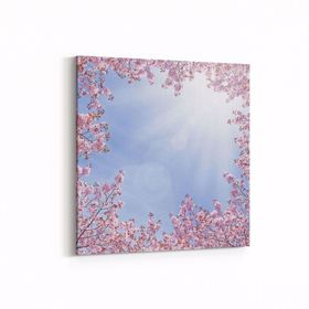 Olla 10532K Ağaç Görseli Kare 25x25 cm Kanvas Tablo