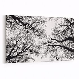 Olla 10555Y Ağaç Görseli Yatay 30x20 cm Kanvas Tablo