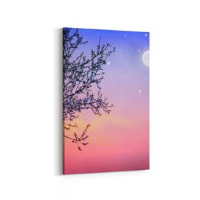 Olla 10572D Ağaç Görseli Dikey 20x30 cm Kanvas Tablo
