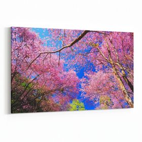 Olla 10587Y Ağaç Görseli Yatay 30x20 cm Kanvas Tablo