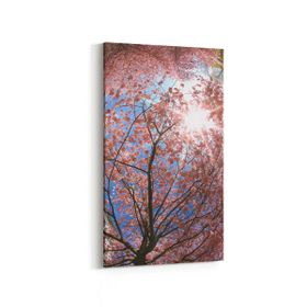 Olla 10595DD Ağaç Görseli Dikey Dar 30x60 cm Kanvas Tablo
