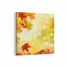 Olla 10618K Ağaç Görseli Kare 25x25 cm Kanvas Tablo