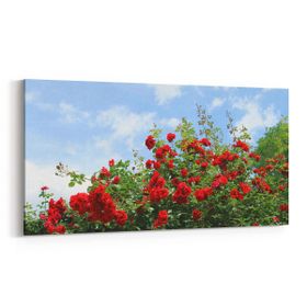 Olla 10632YD Ağaç Görseli Yatay Dar 60x30 cm Kanvas Tablo