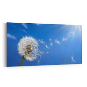 Olla 10666YD Ağaç Görseli Yatay Dar 60x30 cm Kanvas Tablo