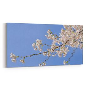 Olla 10670YD Ağaç Görseli Yatay Dar 60x30 cm Kanvas Tablo