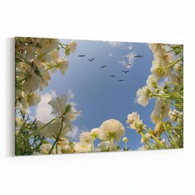 Olla 10673Y Ağaç Görseli Yatay 30x20 cm Kanvas Tablo