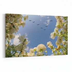 Olla 10673Y Ağaç Görseli Yatay 30x20 cm Kanvas Tablo