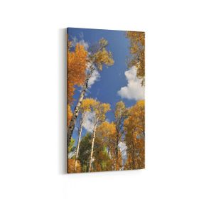 Olla 10677DD Ağaç Görseli Dikey Dar 30x60 cm Kanvas Tablo