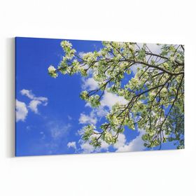 Olla 10679Y Ağaç Görseli Yatay 30x20 cm Kanvas Tablo
