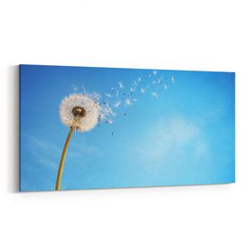 Olla 10681YD Ağaç Görseli Yatay Dar 60x30 cm Kanvas Tablo