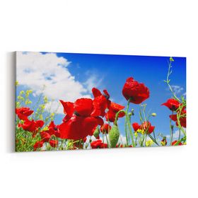 Olla 10695YD Ağaç Görseli Yatay Dar 60x30 cm Kanvas Tablo