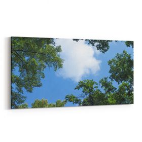 Olla 10701YD Ağaç Görseli Yatay Dar 60x30 cm Kanvas Tablo