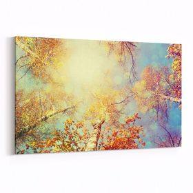 Olla 10708Y Ağaç Görseli Yatay 30x20 cm Kanvas Tablo