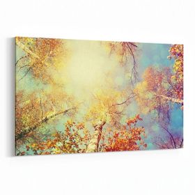 Olla 10708Y Ağaç Görseli Yatay 30x20 cm Kanvas Tablo