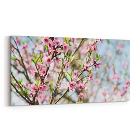 Olla 10723YD Ağaç Görseli Yatay Dar 60x30 cm Kanvas Tablo
