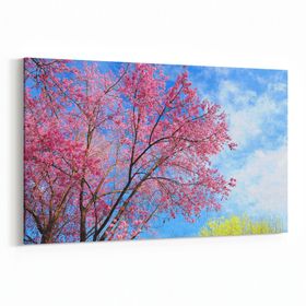 Olla 10725Y Ağaç Görseli Yatay 30x20 cm Kanvas Tablo