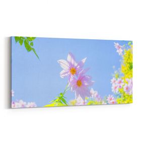 Olla 10735YD Ağaç Görseli Yatay Dar 60x30 cm Kanvas Tablo