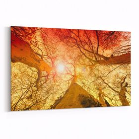 Olla 10738Y Ağaç Görseli Yatay 30x20 cm Kanvas Tablo