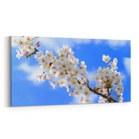 Olla 10762YD Ağaç Görseli Yatay Dar 60x30 cm Kanvas Tablo