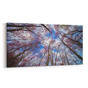 Olla 10768YD Ağaç Görseli Yatay Dar 60x30 cm Kanvas Tablo