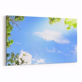 Olla 10776Y Ağaç Görseli Yatay 30x20 cm Kanvas Tablo