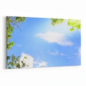 Olla 10776Y Ağaç Görseli Yatay 30x20 cm Kanvas Tablo