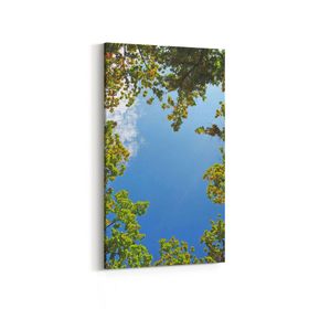 Olla 10831DD Ağaç Görseli Dikey Dar 30x60 cm Kanvas Tablo