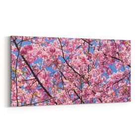 Olla 10833YD Ağaç Görseli Yatay Dar 60x30 cm Kanvas Tablo