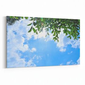 Olla 10841Y Ağaç Görseli Yatay 30x20 cm Kanvas Tablo