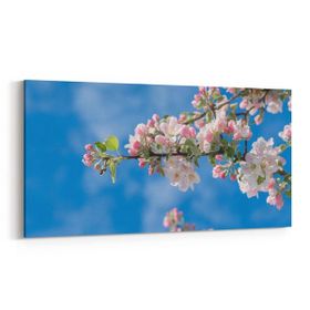 Olla 10860YD Ağaç Görseli Yatay Dar 60x30 cm Kanvas Tablo