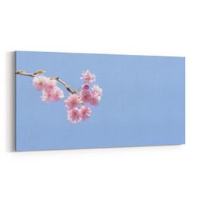 Olla 10867YD Ağaç Görseli Yatay Dar 60x30 cm Kanvas Tablo