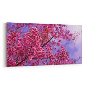 Olla 10895YD Ağaç Görseli Yatay Dar 60x30 cm Kanvas Tablo