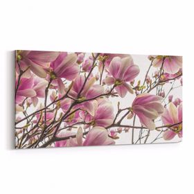 Olla 10950YD Ağaç Görseli Yatay Dar 60x30 cm Kanvas Tablo