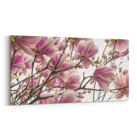 Olla 10950YD Ağaç Görseli Yatay Dar 60x30 cm Kanvas Tablo