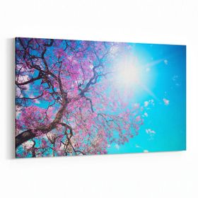 Olla 10965Y Ağaç Görseli Yatay 30x20 cm Kanvas Tablo
