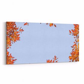 Olla 10980YD Ağaç Görseli Yatay Dar 60x30 cm Kanvas Tablo